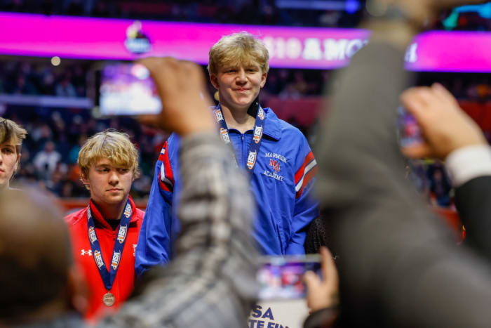Illinois state wrestling championships February 18 2023 Nate Latsch 15365